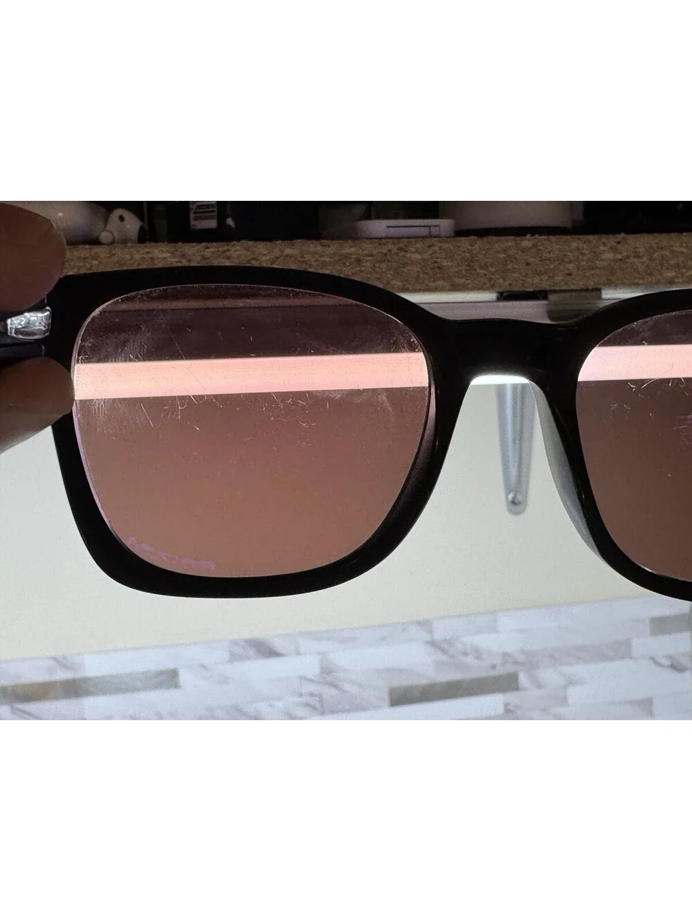Oakley OJECTOR 9018-0355 Sunglasses Matte Black w/Prizm Violet Iridium **READ**